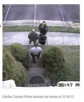 Il giornalista investigativo Brian Krebs viene affrontato dalla polizia che risponde a un attacco di swatting nella sua casa, tramite Krebs on Security