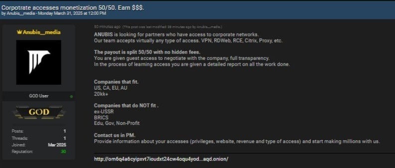 Post sul forum XSS che pubblicizza la monetizzazione dell'accesso, tramite FalconFeeds