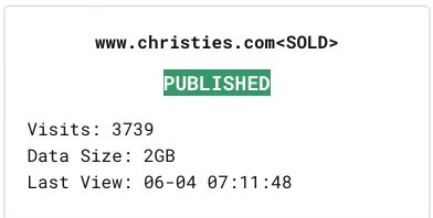 RansomHub announces sale of Christie’s Auction House data, via Dominic Alvieri